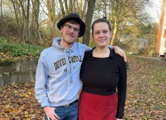 Lena Hemp (21) und Mark Walsleben (21) stehen an der Spitze der Erkrather Jusos. Foto: privat