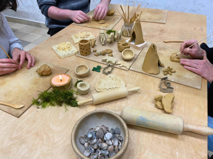 Neu im Programm ist das Steinzeit-Atelier. Foto: Neanderthal-Museum