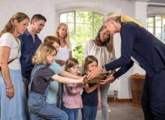 Vor allem an Familien richtet sich das Freizeitangebot. Foto: LVR ZMB/Stefan Arendt