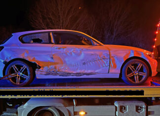 Bei einem Spurwechsel kam es am Freitag zu dem Unfall. Foto: Polizei