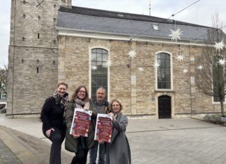 das große Weihnachtssingen. Foto: Kreisstadt Mettmann