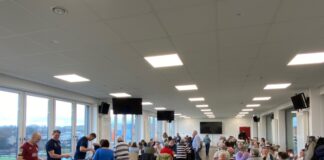 Rund 120 Gäste begrüßten die Engagierten in der IMS Arena in Velbert. Foto: SSVg Velbert