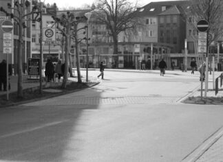 Der Mettmanner Jubiläumsplatz. Foto: Volkmann