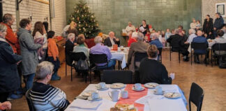 Die Kinder der Kita Lummerland sangen mehrere Weihnachtslieder. Foto: privat