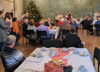 Die Kinder der Kita Lummerland sangen mehrere Weihnachtslieder. Foto: privat