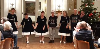 Eine kleine Showeinlage sorgte für Spaß. Foto: privat