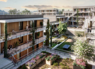 Die SPD stellt schrittweise Projekte aus Erkrath vor. Bild: W.E. Teiwes/ACMS Architekten