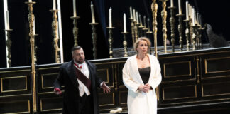 Ein Szenenfoto aus Puccinis "Tosca". Foto: Saad Hamza