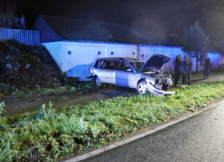 In der Nacht auf Donnerstag ist es zu dem Unfall gekommen. Foto: Polizei