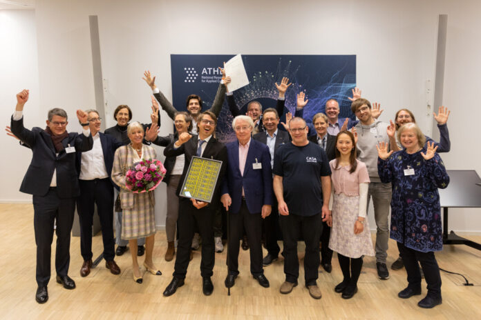Die Freude über die Auszeichnung war groß bei allen Beteiligten. Foto: Catharina Frank