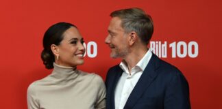 Christian Lindner und Franca Lehfeldt erwarten ihr erstes gemeinsames Kind. (Archivbild)