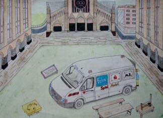 Die neue Kunstpostkarte. Bild: Stadt Ratingen