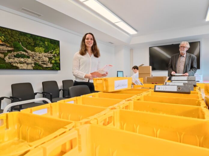 Im Briefwahlbüro in Heiligenhaus ist alles bereit. Foto: Stadt Heiligenhaus