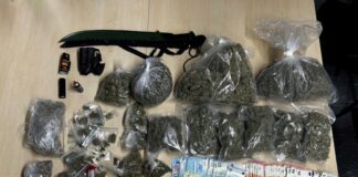 Das Ergebnis der Wohnungsdurchsuchung in Essen. Foto: Polizei