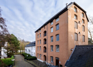 Die Hohe Fabrik in Cromford. Foto: LVR ZMB/Stefan Arendt