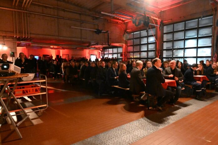 Zahlreiche Gäste waren der Einladung zum Neujahrsempfang gefolgt. Foto: FW Haan