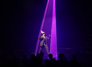 Pascal Kozuch sorgte mit seiner Lasershow für eines der Highlights. Foto: Volkmann