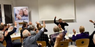 Im Ärztezentrum St. Marien in Ratingen trafen sich jetzt Vertreterinnen und Vertreter aus Politik, Verwaltung, Wirtschaft, Vereinen und Interessenvertretungen. Foto: Lebenshilfe