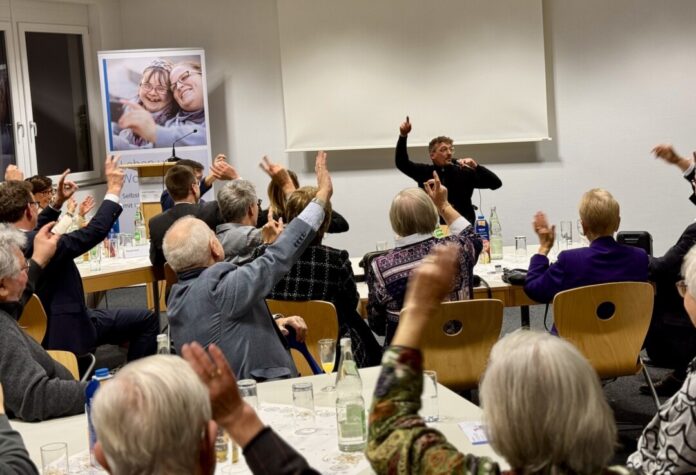 Im Ärztezentrum St. Marien in Ratingen trafen sich jetzt Vertreterinnen und Vertreter aus Politik, Verwaltung, Wirtschaft, Vereinen und Interessenvertretungen. Foto: Lebenshilfe