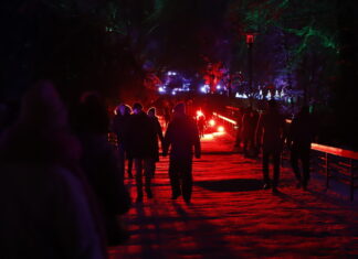 Die Herzchen-Allee am der Waldsee zählte zu den Highlights im vergangenen Jahr. Foto: Volkmann