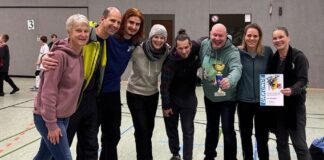Für Lintorfs Volleyballer ging ein Turniertag in Monheim erfolgreich zu Ende. Foto: TuS 08 Lintorf