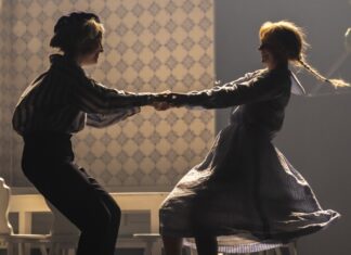 Um Astrid Lindgren geht es in der Aufführung des Landestheaters Detmold. Foto: Jochen Quast