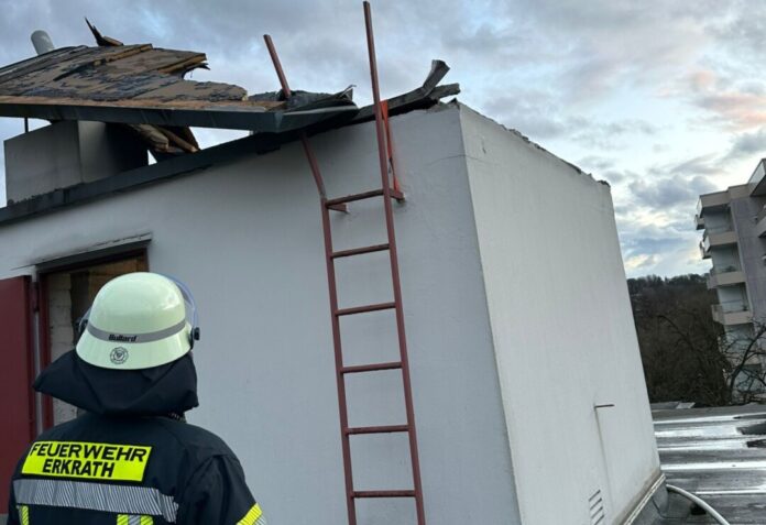 In Erkrath rückte die Feuerwehr mehrfach aus. Foto: FW Erkrath
