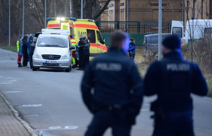 Der getötete Polizist war am Vormittag bei den länderübergreifenden Fahndungsmaßnahmen im Einsatz. 