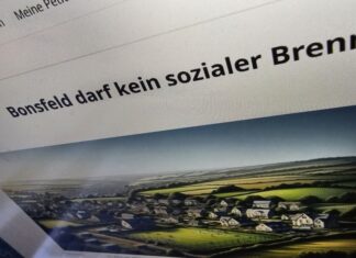 Mit einer Petition auf "change.org" wehren sich die Anwohner in Bonsfeld. Foto: Volkmann