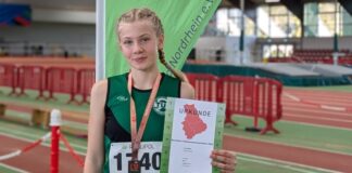 Lucy Müller erreichte am Ende des Bronzeplatz. Foto: TuS 08 Lintorf