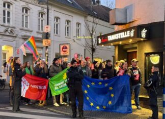 Am Samstagnachmittag fand die Demo statt. Foto: Nikolaus Nowak