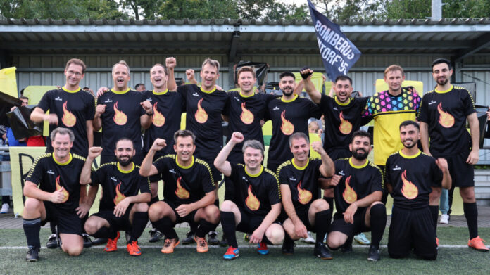 Die Bomberos aus Lintorf sind ein Hobby-Fußballteam. Foto: TuS 08 Lintorf