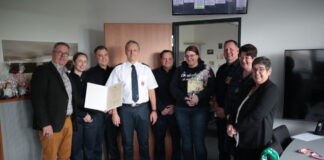 Bei der Feuerwehr Ratingen gab es einen Grund zur Freude. Foto: FW Ratingen