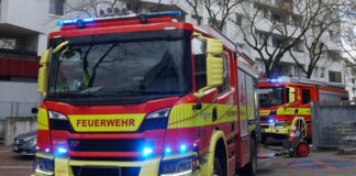 An der Jenaer Straße war die Feuerwehr Ratingen im Einsatz. Foto: FW Ratingen