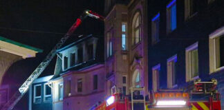 Am Samstag kam es in der Wülfrather Fußgängerzone zu dem Brand. Foto: Kling