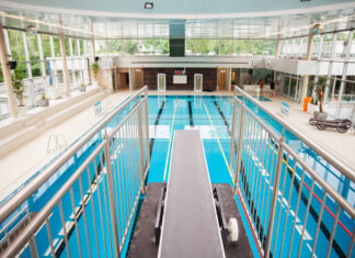 Im Hallenbad Angerbad findet zum 49. Mal das Grundschulsportfest statt. Foto: Ansgar Werrelmann/Stadtwerke Ratingen