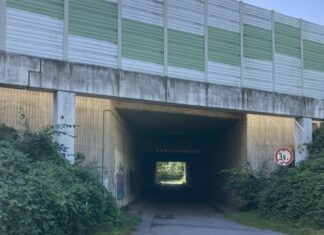 Das Brückenbauwerk „In den Birken“. Foto: Autobahn GmbH