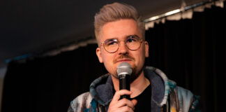 Ortwin Bader-Iskraut ist einer der Teilnehmer des Erkrather Slams. Foto: Anna-Lisa Azur