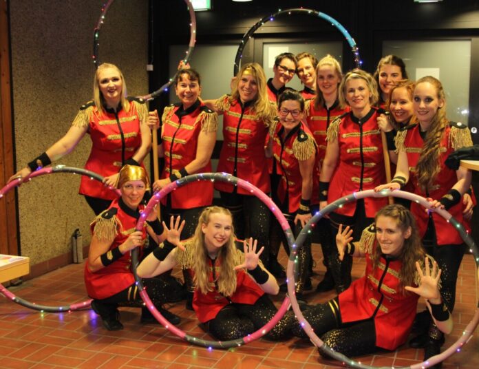 Die Tanzmädels von Mettmann-Sport wollen für gute Stimmung sorgen. Foto: privat