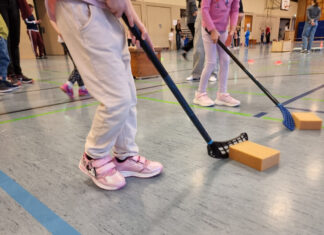 Bei verschiedenen Disziplinen mussten die Kinder ihr Können beweisen. Foto: Kreis Mettmann