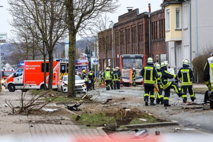 Mehrere Personen sind schwer verletzt worden. 