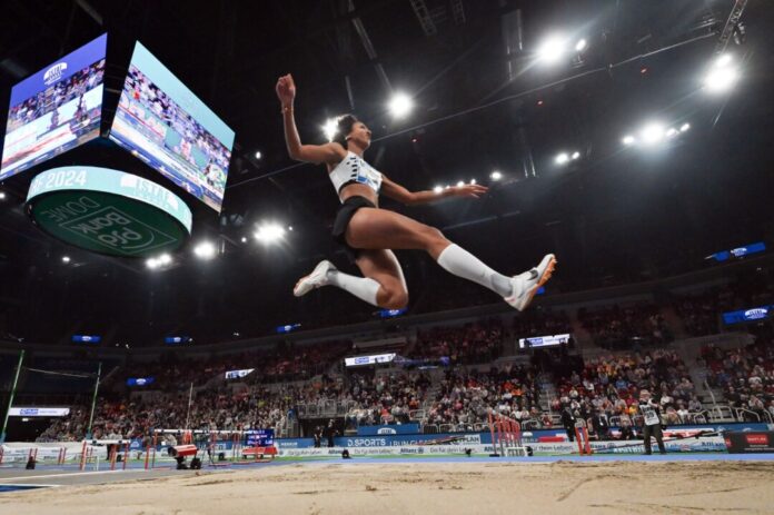 Malaika Mihambo zählt zu den Stars beim diesjährigen Istaf Indoor in Düsseldorf.