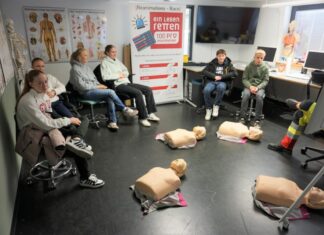 Auch bei der Feuerwehr – so wie 2024 - werden beim Girls` und Boys` Day wieder Plätze angeboten. Foto: Feuerwehr Ratingen
