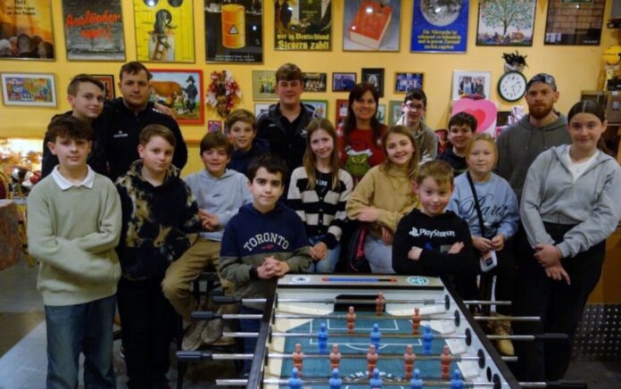 Das letzte Kickerturnier fand kurz vor Weihnachten im Kindertreff Eggerscheidt statt. Foto: Stadt Ratingen