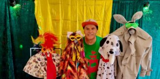 Die Kindertheaterreihe im LUX geht mit den „Bremer Stadtmusikanten“ in die nächste Runde. Foto: Theater Tom teuer