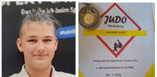 Sam Wiederhöft vom TSV Einigkeit landete auf dem zweiten Platz. Fotos: privat