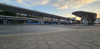 Der Busbahnhof in Wuppertal-Elberfeld. Foto: Volkmann