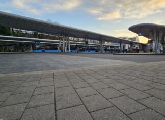 Der Busbahnhof in Wuppertal-Elberfeld. Foto: Volkmann