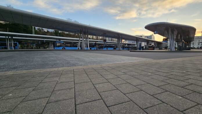 Der Busbahnhof in Wuppertal-Elberfeld. Foto: Volkmann