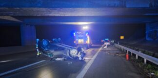 Ein Blick auf die Unfallstelle. Foto: Feuerwehr Essen
